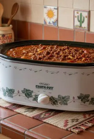 Majorly Grubbing Crockpot-Chili