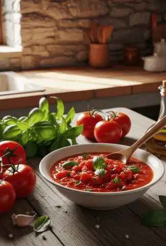 Fresh Tomato Pizza Sauce