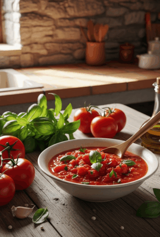 Fresh Tomato Pizza Sauce