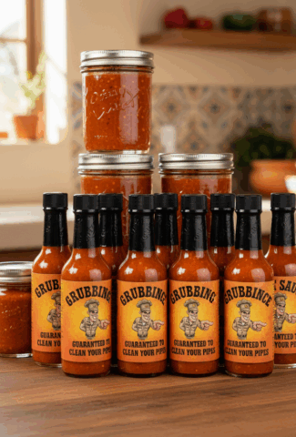 Majorly Grubbing Hot Sauce