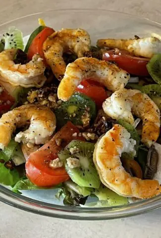Firebirds Wood Fired Grill - Grilled Shrimp & Strawberry Salad