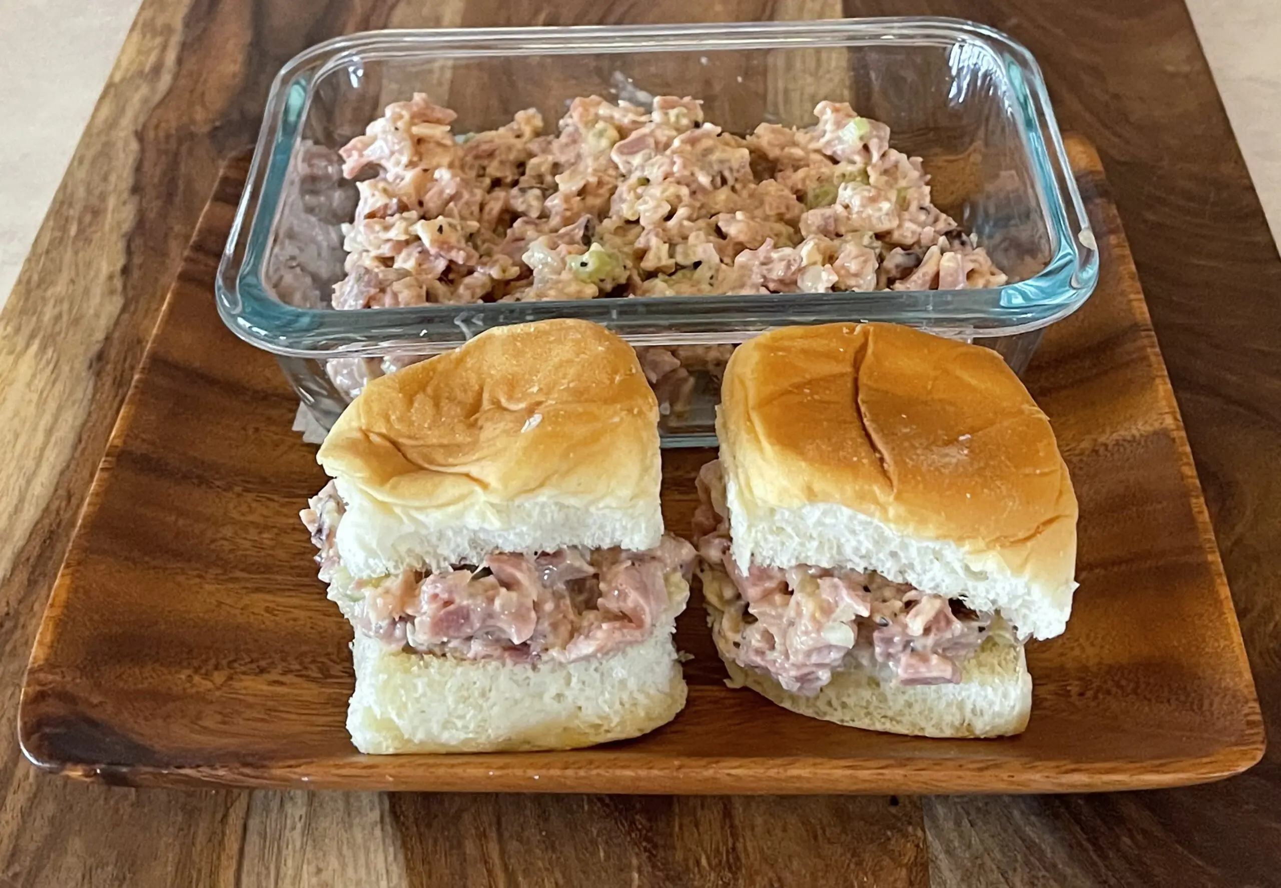 Grubbing Deli-Style Ham Salad