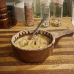 Ham and Polska Kielbasa Potato Soup