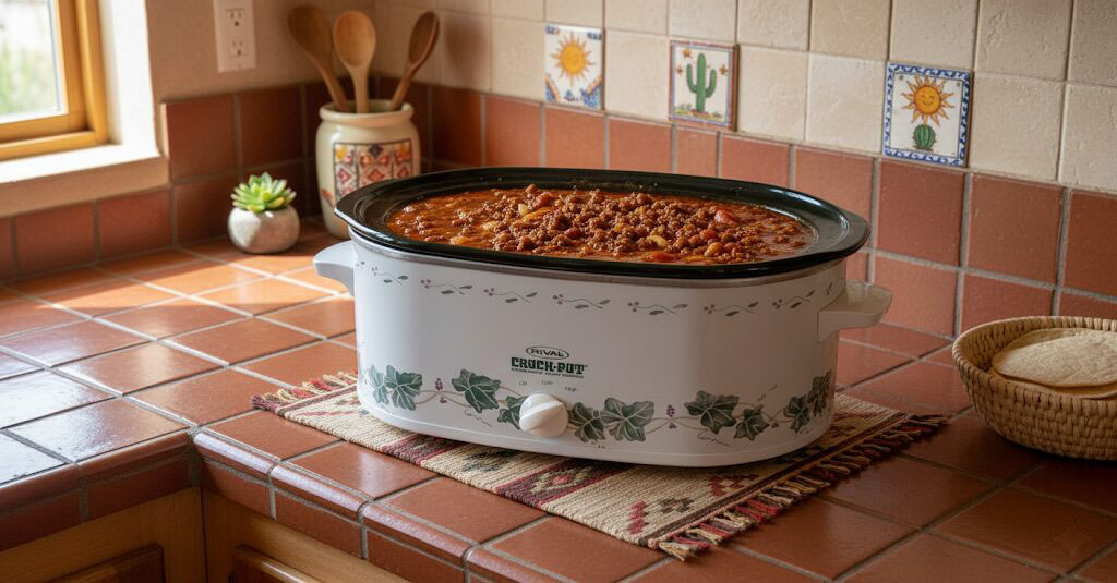 Majorly Grubbing Crockpot-Chili