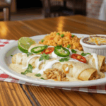 Chicken Enchilada in White Sauce