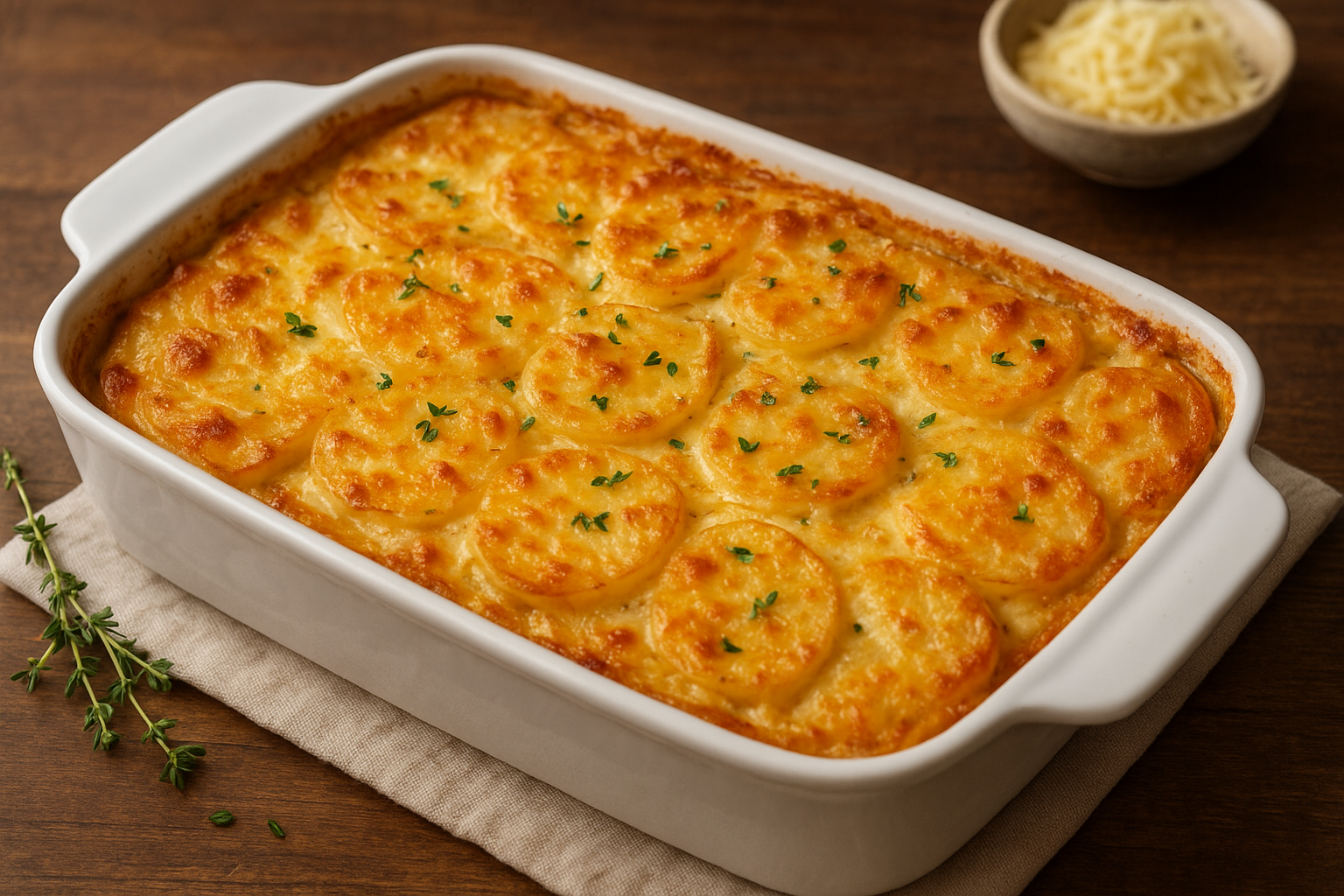 Classic Cheesy Scalloped Potatoes