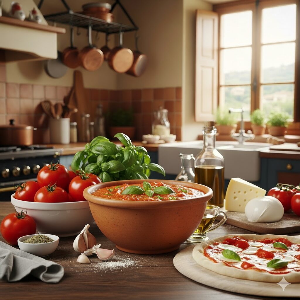 Easy Pizza Sauce from Canned Tomatoes