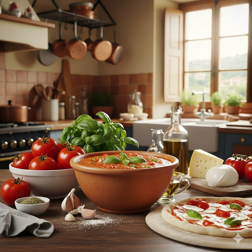 Easy Pizza Sauce from Canned Tomatoes
