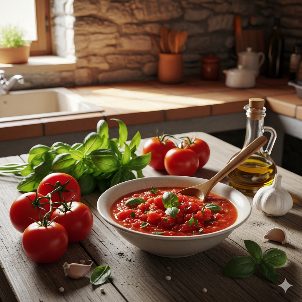 Fresh Tomato Pizza Sauce