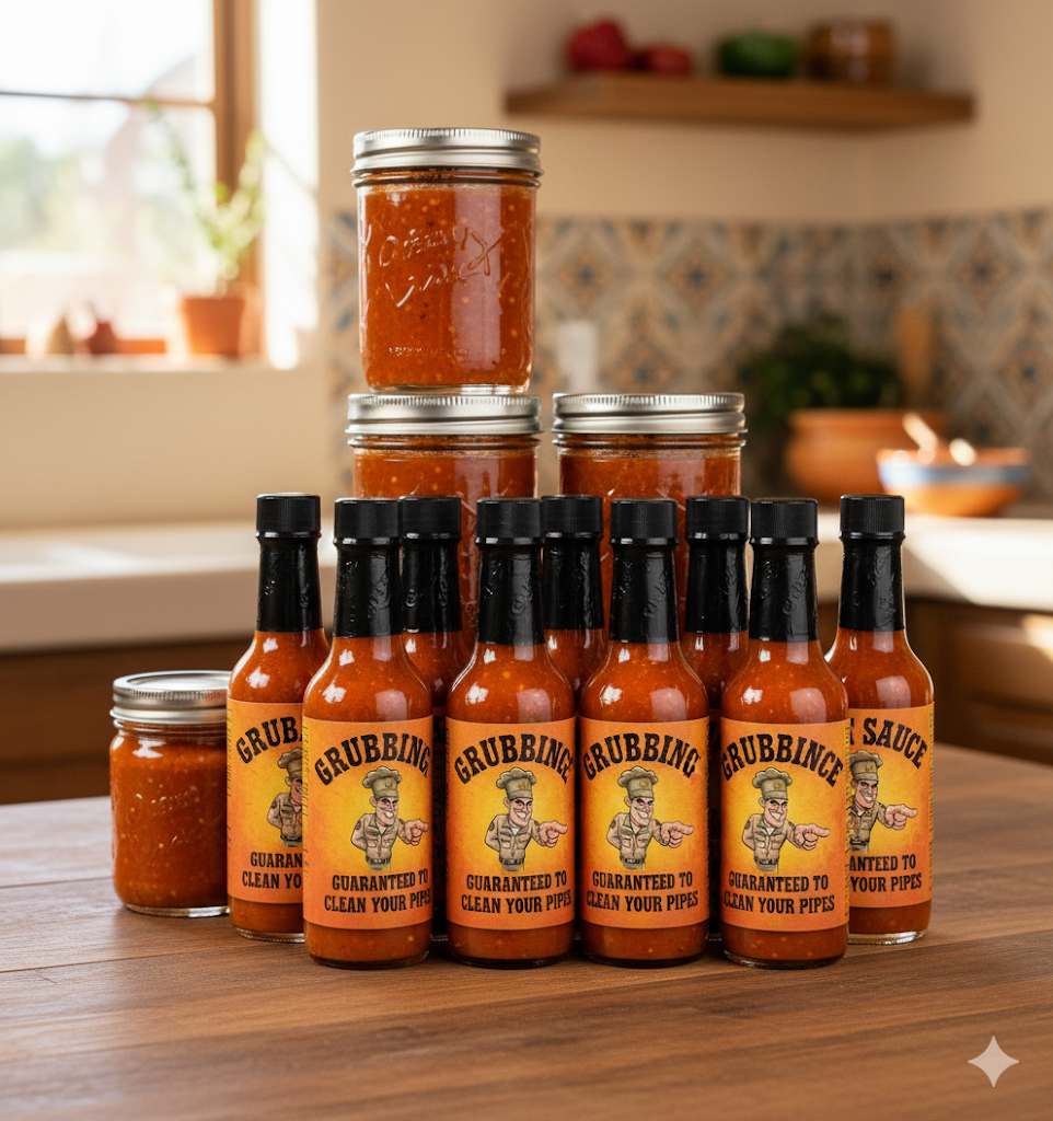 Majorly Grubbing Hot Sauce