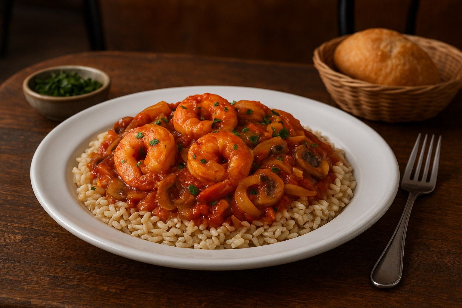 Shrimp Marengo