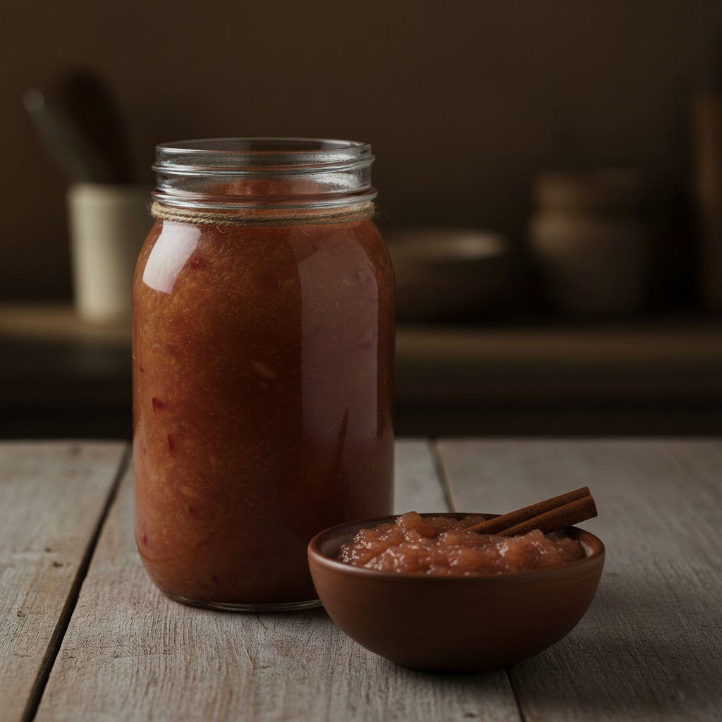 Red Delicious Cinnamon Forward Applesauce