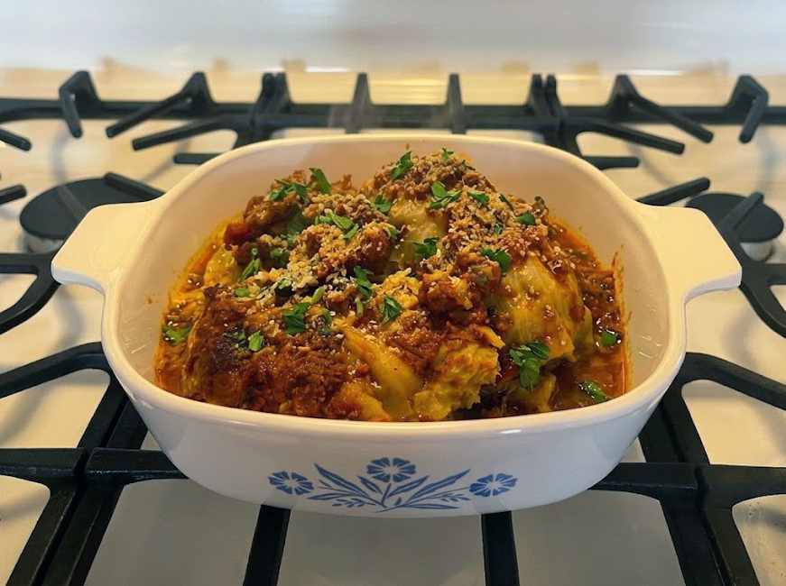 Hungarian Style Stuffed Cabbage